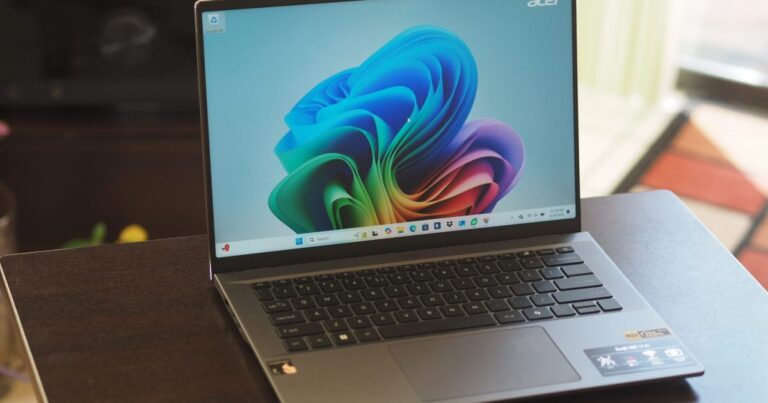 Acer Swift Go 14 AI review: fast, long-lasting and affordable