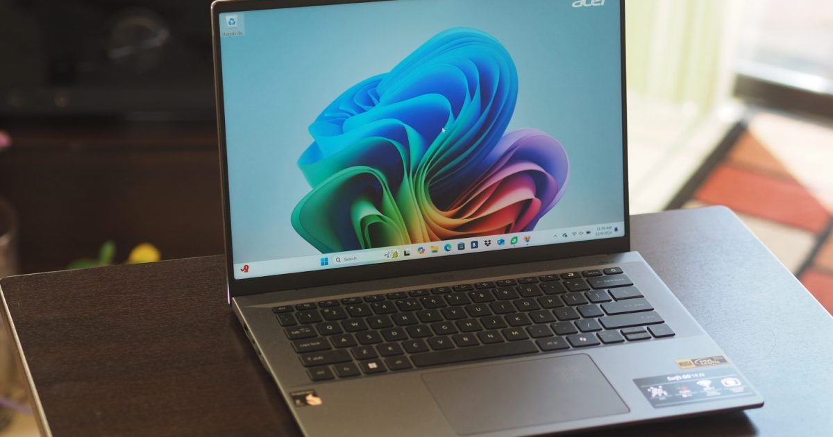 Acer Swift Go 14 AI review: fast, long-lasting and affordable