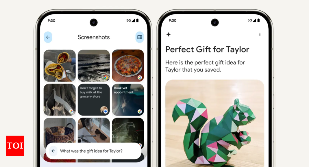 How Google is reimagining screenshots in smart assistants, "We thought what if the Pixel phone adapts to your needs as they come" |