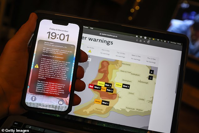 UK Government sends emergency alert to millions of Brits’ mobile phones as Storm Darragh moves in: Here’s everything you need to know