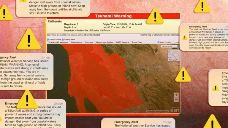 Why the California tsunami warning was a confusing mess for some