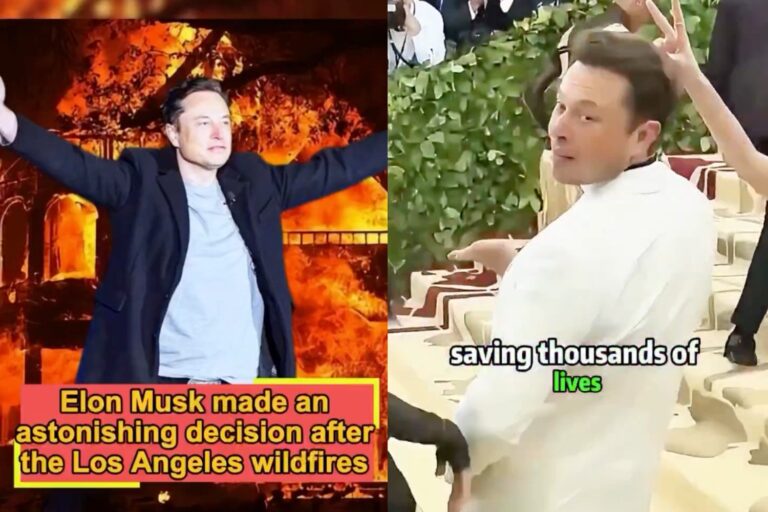 Elon Musk promotes video claiming to have saved ‘thousands of lives’ from wildfires