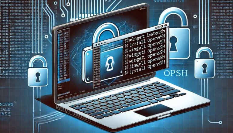 How to install SSH open using Winget in Windows 11 or 10