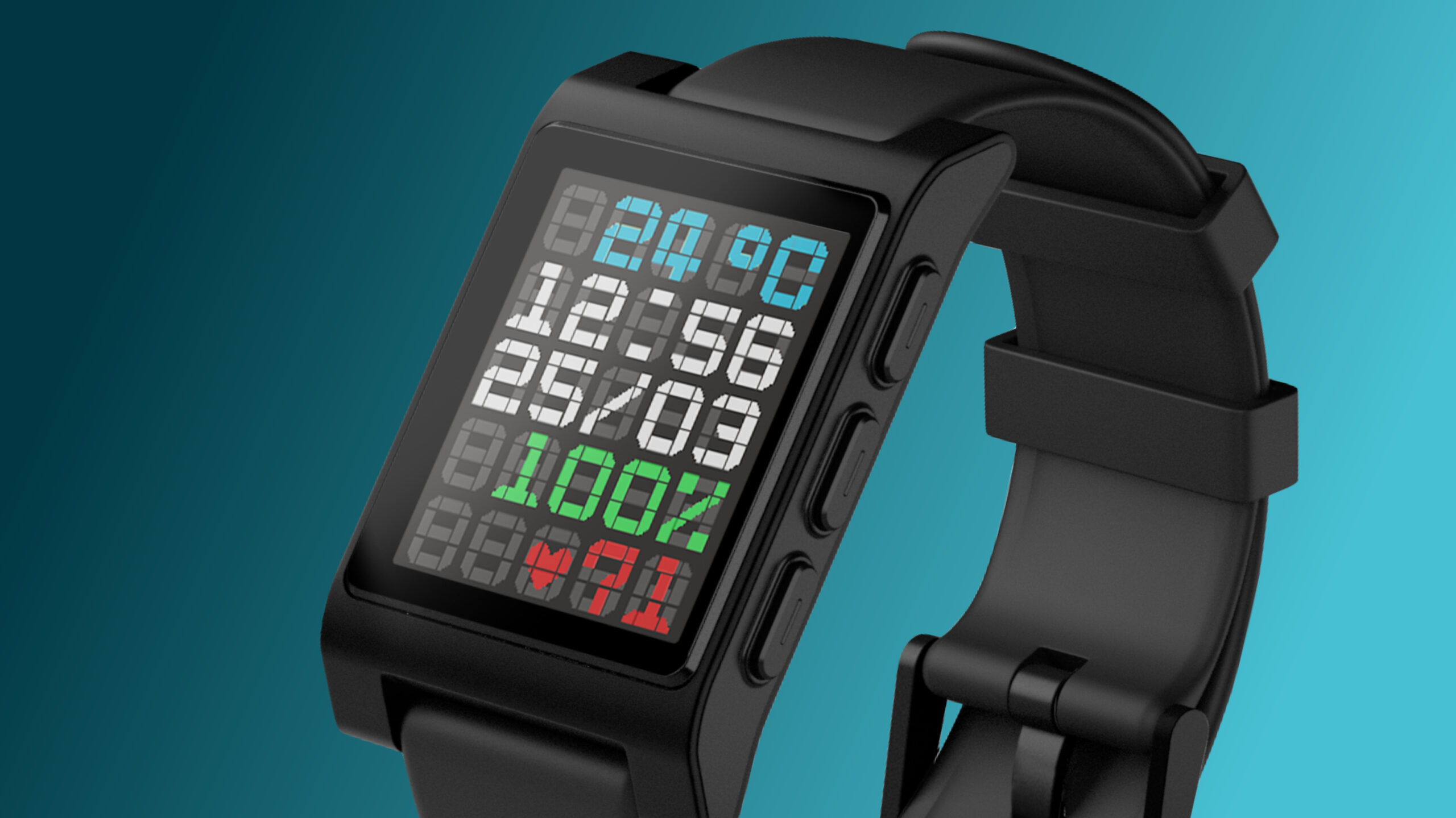 Product render of the Core Time 2 smartwatch.