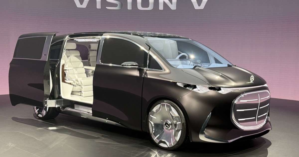 Mercedes Vision concept proves that luxury vans are a great idea