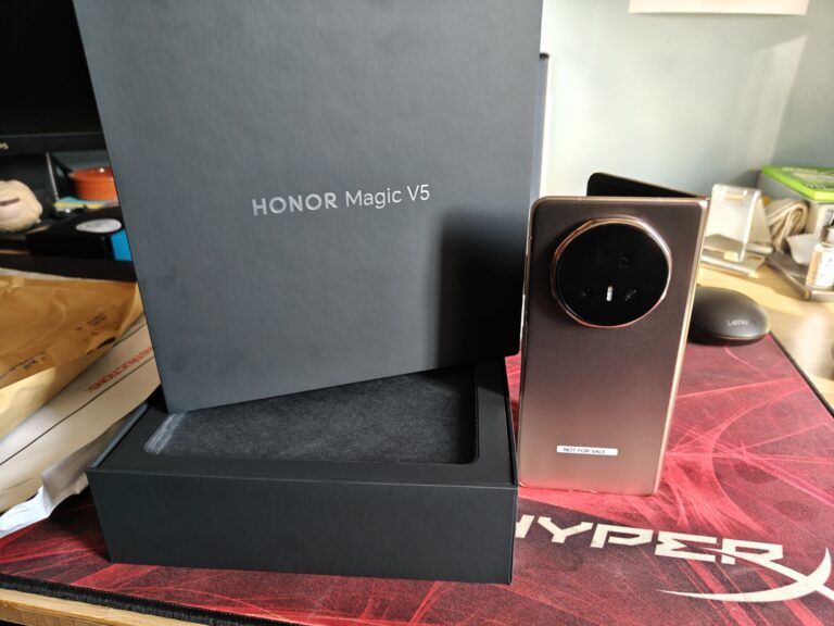 Honor Magic V5 – the weakest folding unboxing in the world.