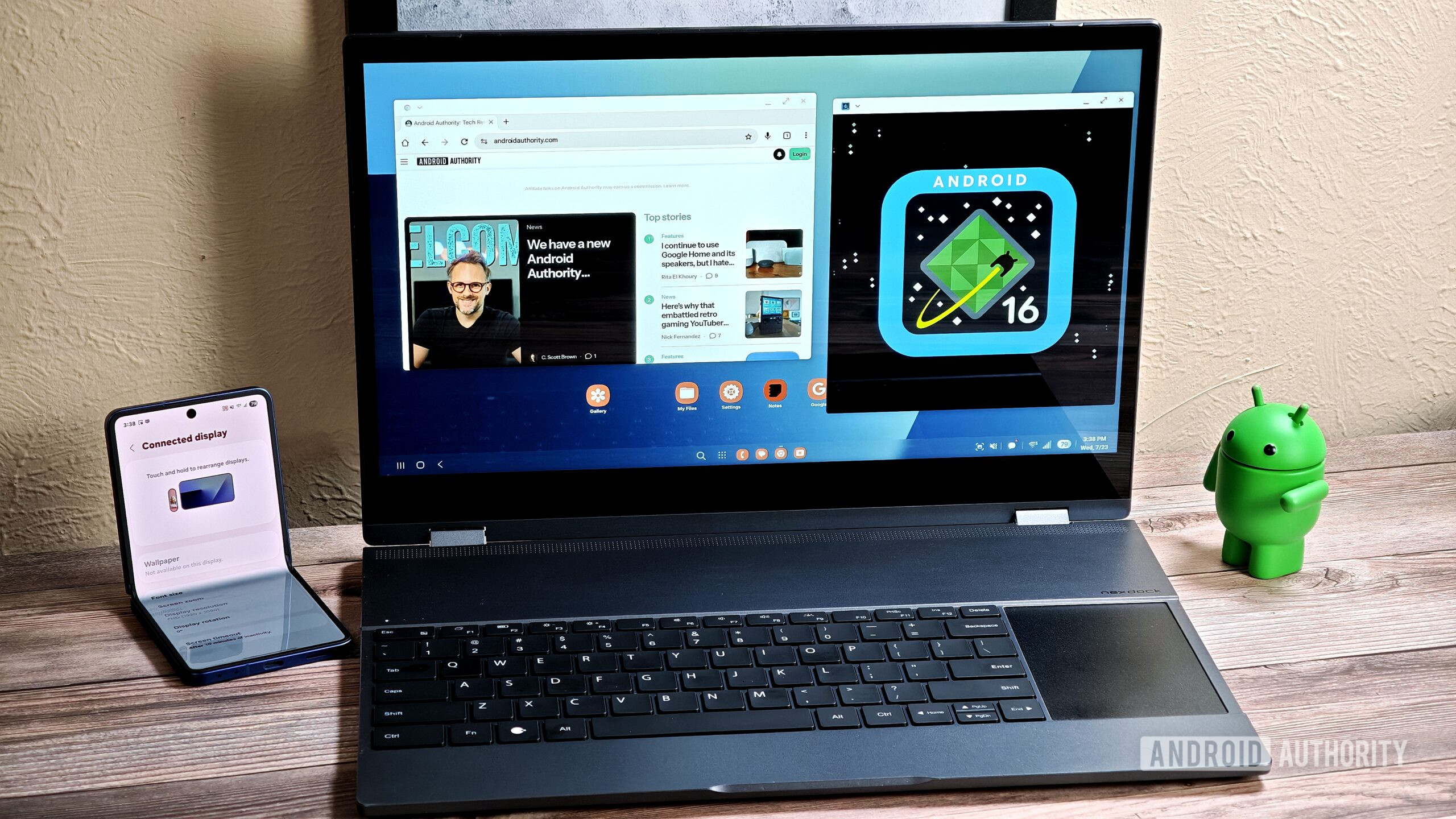 Samsung DeX in One UI 8 on the Galaxy Z Flip 7