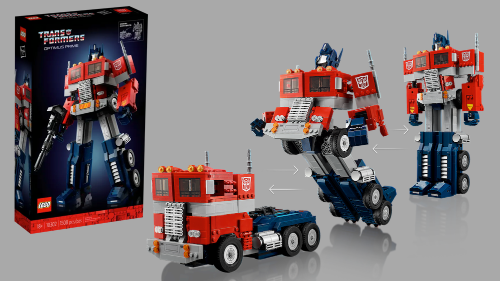 Save to Lego Optimus Prime on Target before selling