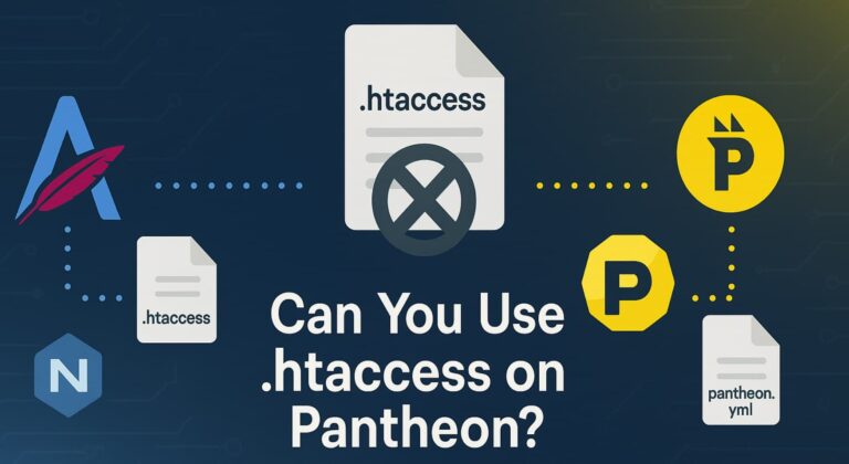Can you use .htaccess files in Pantheon Web Hosting? (Full guide)