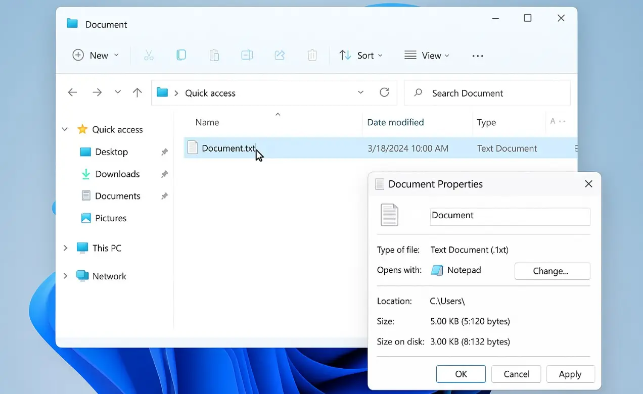 How to Remove the .txt File Extension in Windows 11 (4 Easy Ways) How to Remove the .txt File Extension in Windows 11 (4 Easy Ways)