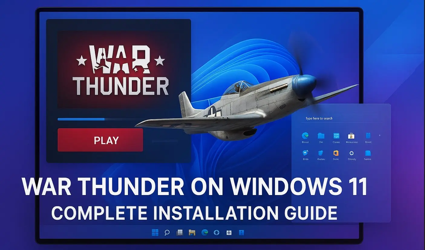 How to Install War Thunder Game on Windows 11 How to Install War Thunder Game on Windows 11