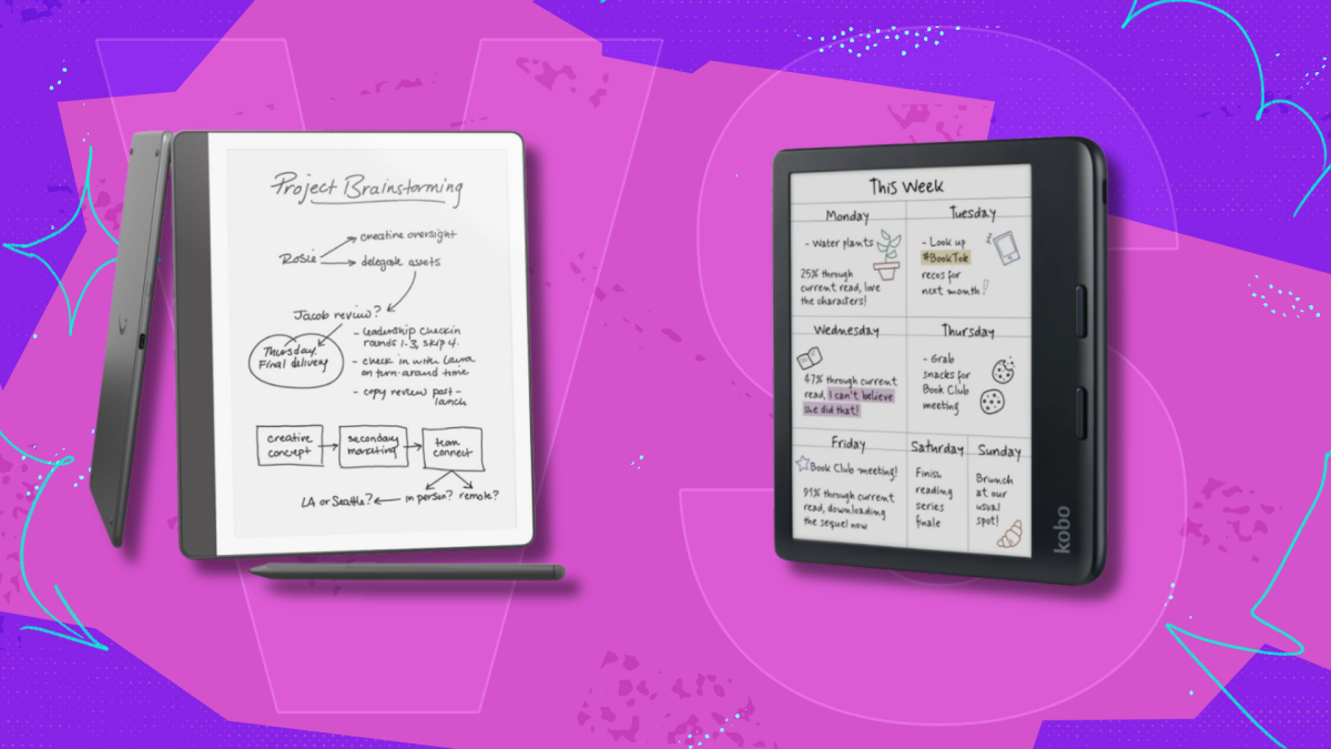 Kindle Scribe vs. Kobo Color Books